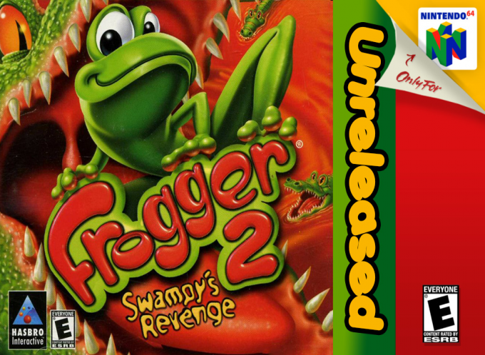 Frogger 2 - Swampy's Revenge box art