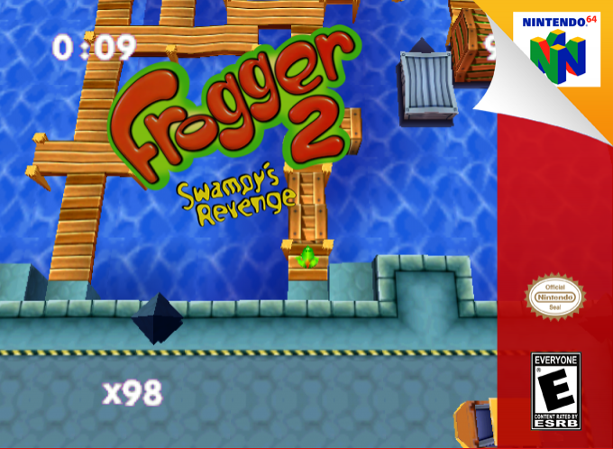 Frogger 2 - Swampy's Revenge — box-2D (SS)