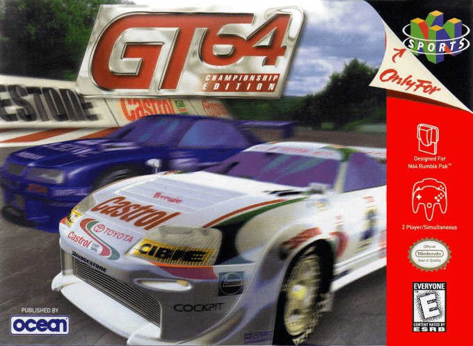 Gt 64 - Championship Edition box art