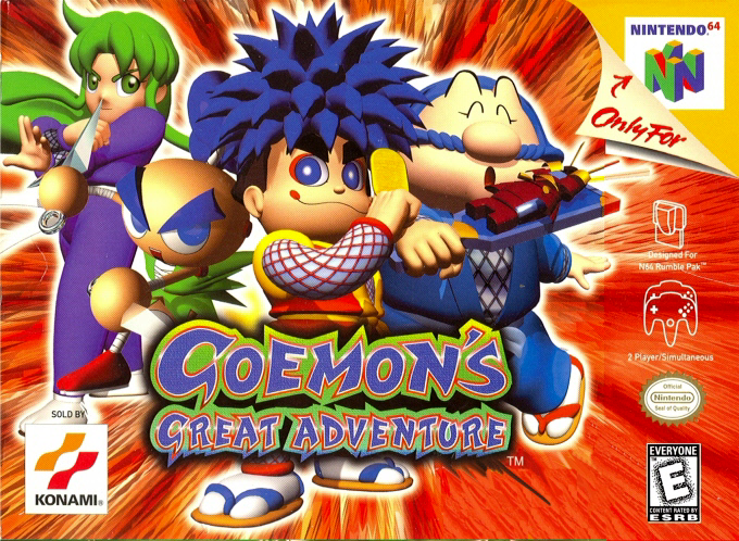 Mystical Ninja 2 Starring Goemon box art