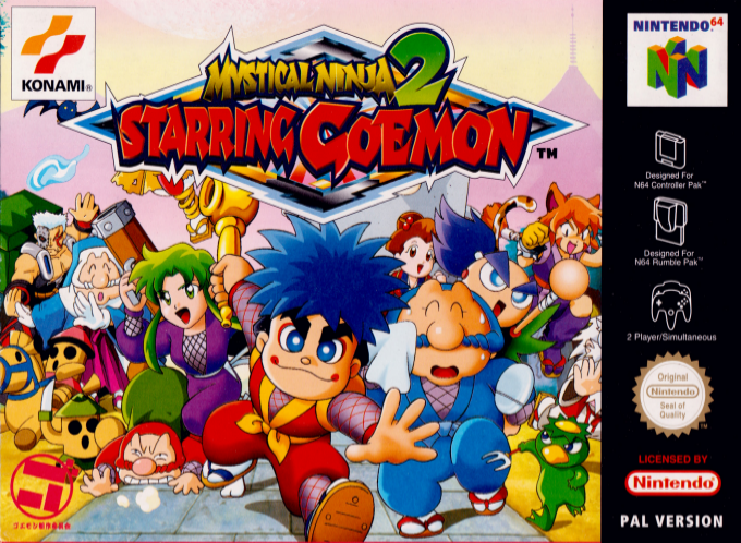 Mystical Ninja 2 Starring Goemon — box-2D (EU)