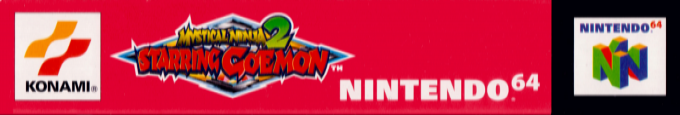 Mystical Ninja 2 Starring Goemon — box-2D-side (UK)