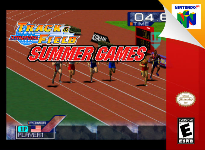 International Track And Field - Summer Games — box-2D (SS)