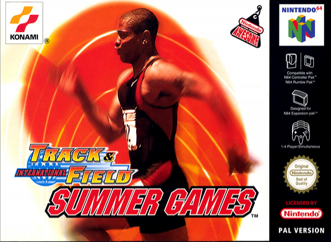 International Track And Field - Summer Games — box-2D (EU)
