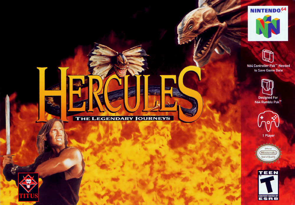Hercules - The Legendary Journeys box art