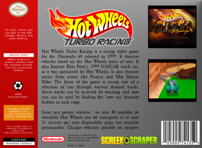Hot Wheels - Turbo Racing — box-2D-back (SS)