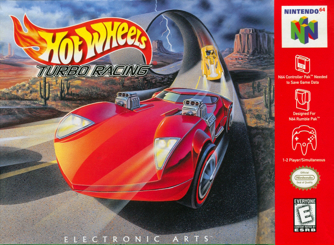 Hot Wheels - Turbo Racing box art