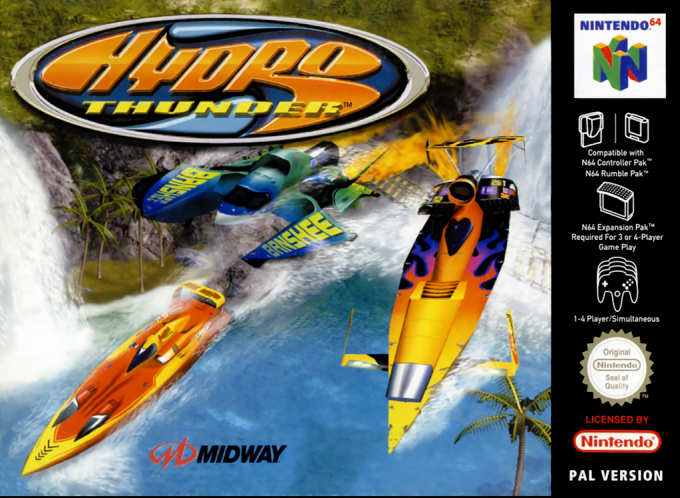 Hydro Thunder — box-2D (FR)