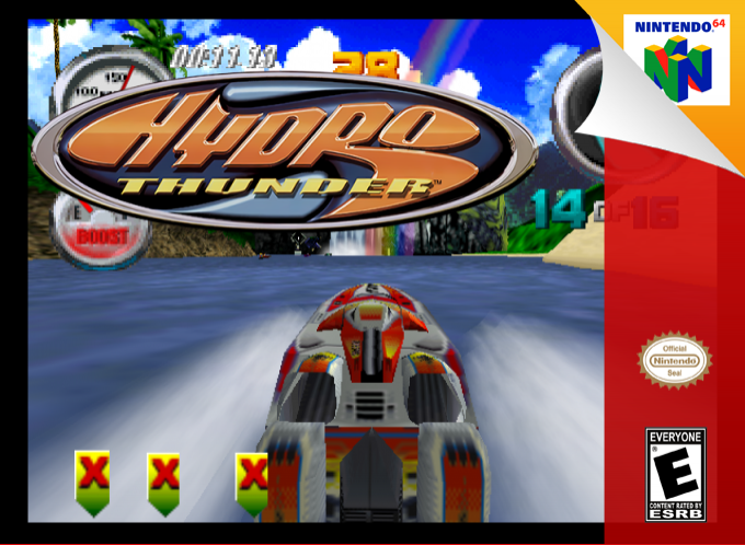 Hydro Thunder — box-2D (SS)