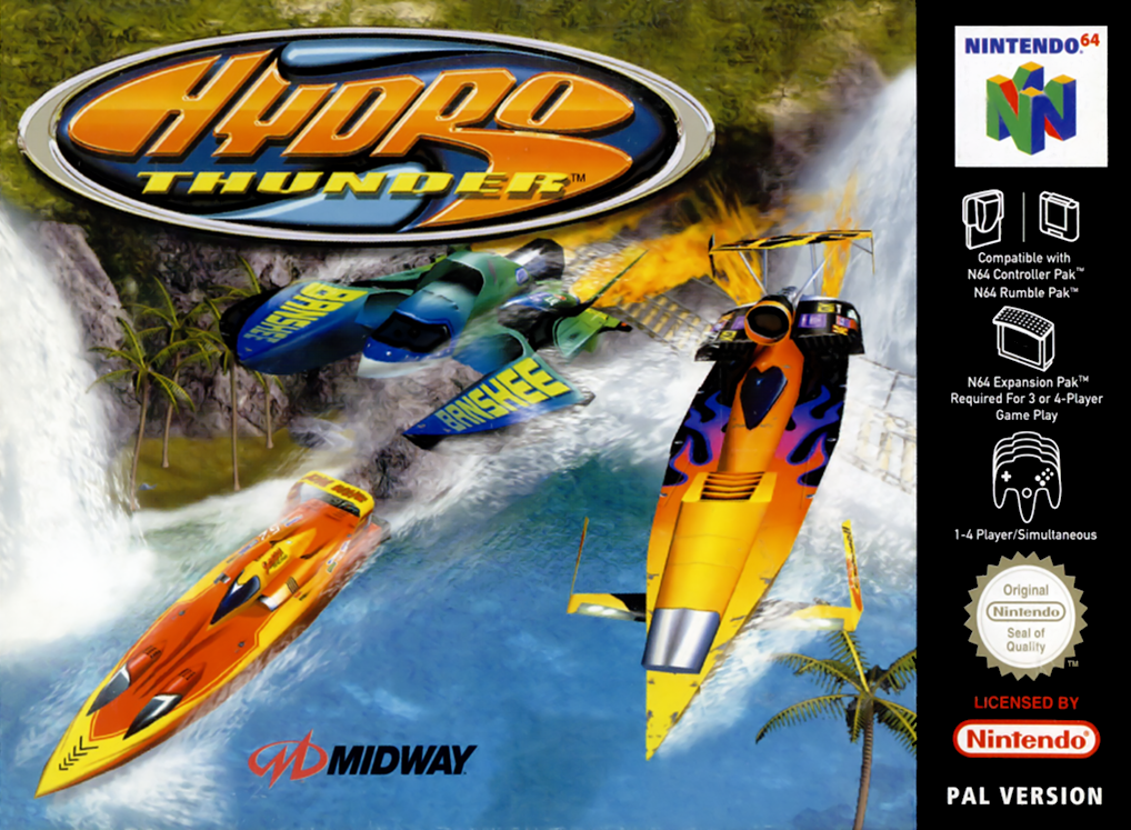 Hydro Thunder — box-2D (EU)