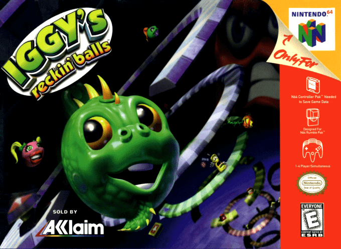 Iggy's Reckin' Balls box art