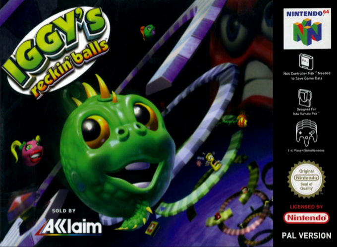 Iggy's Reckin' Balls — box-2D (EU)