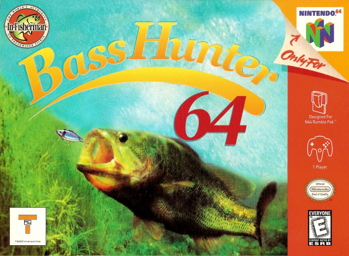 Bass Hunter 64 box art