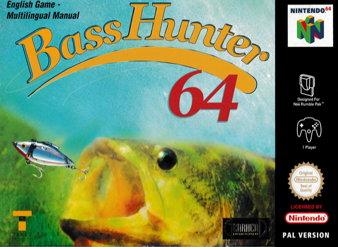 Bass Hunter 64 — box-2D (EU)