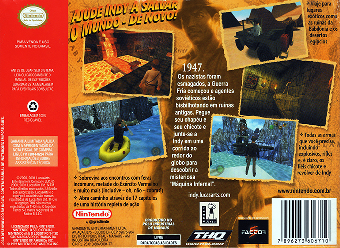 Indiana Jones And The Infernal Machine — box-2D-back (BR)