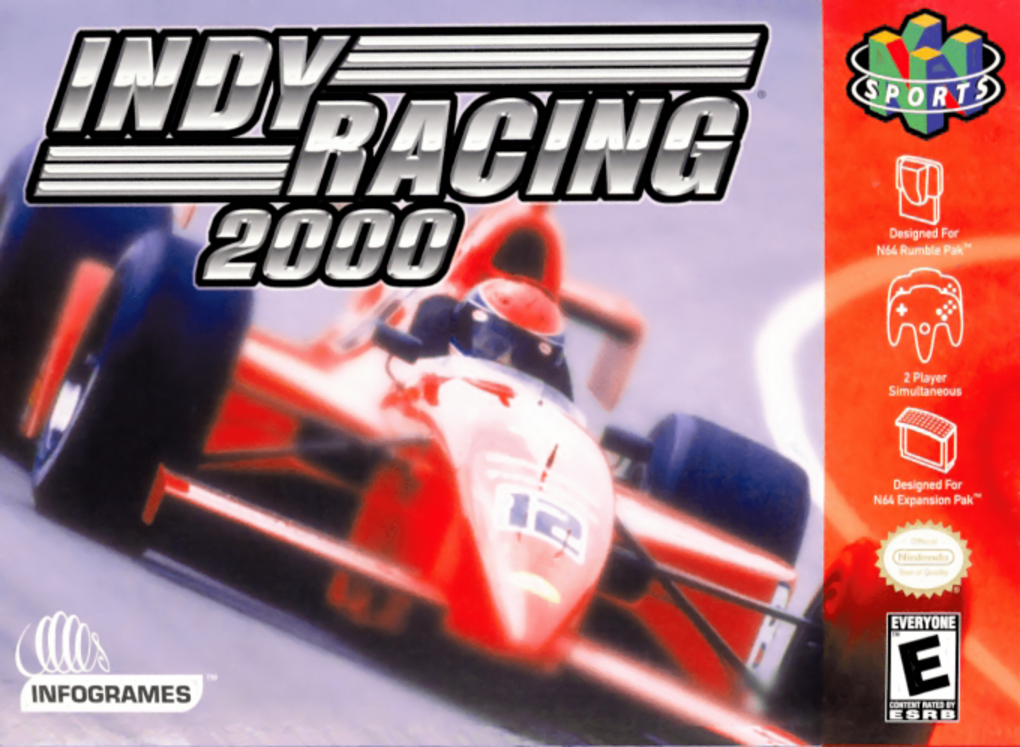 Indy Racing 2000 box art