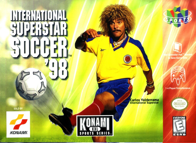 International Superstar Soccer '98 box art