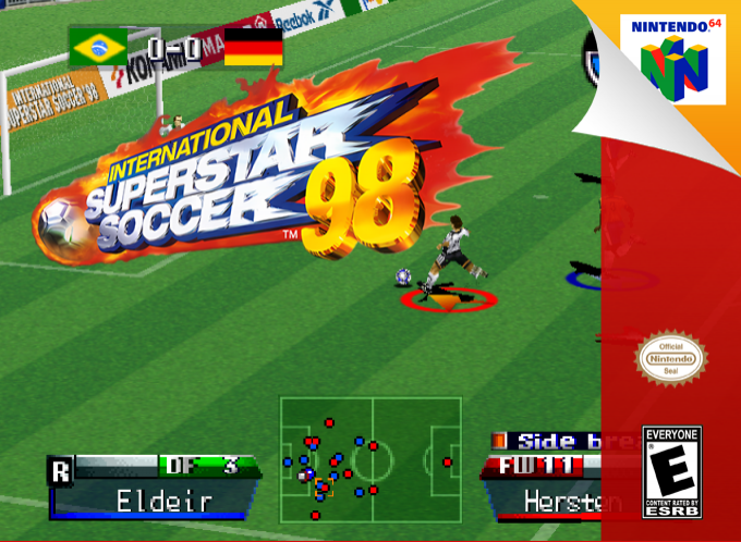 International Superstar Soccer '98 — box-2D (SS)