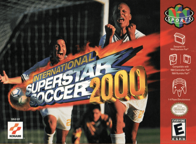 International Superstar Soccer 2000 box art