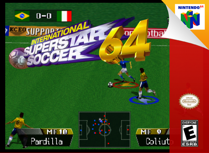 International Superstar Soccer 64 — box-2D (SS)