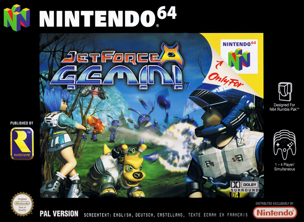 Jet Force Gemini — box-2D (EU)