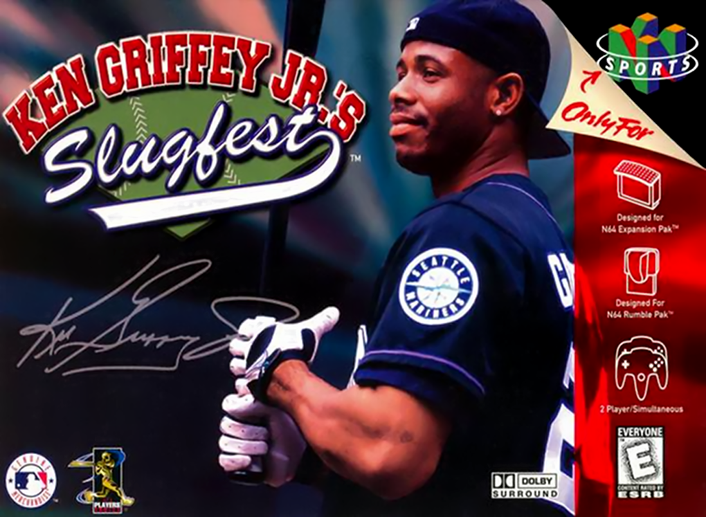 Ken Griffey Jr.'s Slugfest box art