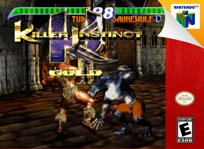 Killer Instinct Gold — box-2D (SS)