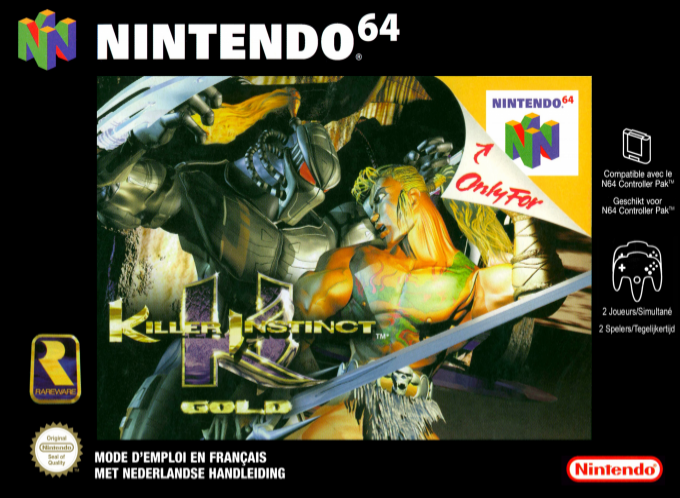 Killer Instinct Gold — box-2D (EU)