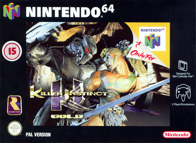 Killer Instinct Gold — box-2D (UK)