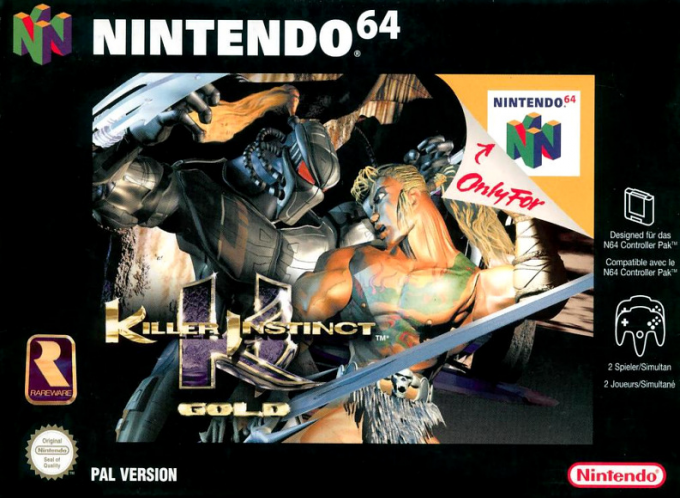 Killer Instinct Gold — box-2D (DE)