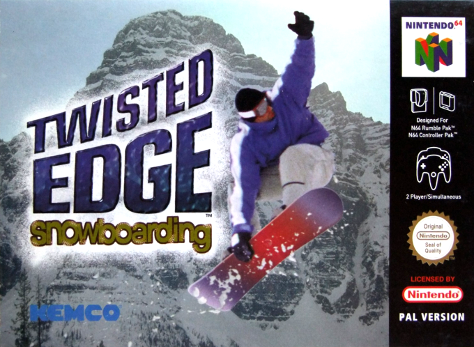 Twisted Edge - Extreme Snowboarding — box-2D (EU)