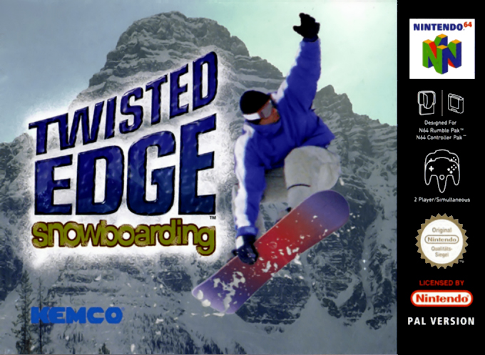 Twisted Edge - Extreme Snowboarding — box-2D (DE)