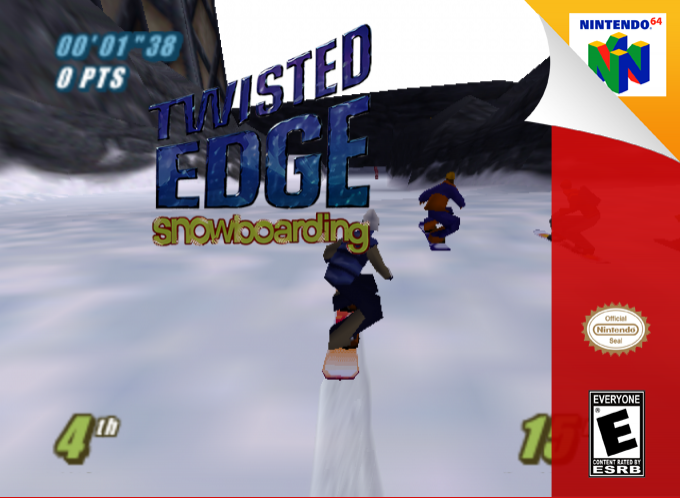 Twisted Edge - Extreme Snowboarding — box-2D (SS)