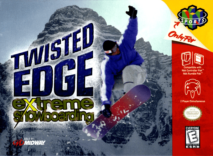 Twisted Edge - Extreme Snowboarding box art