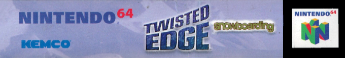 Twisted Edge - Extreme Snowboarding — box-2D-side (AU)