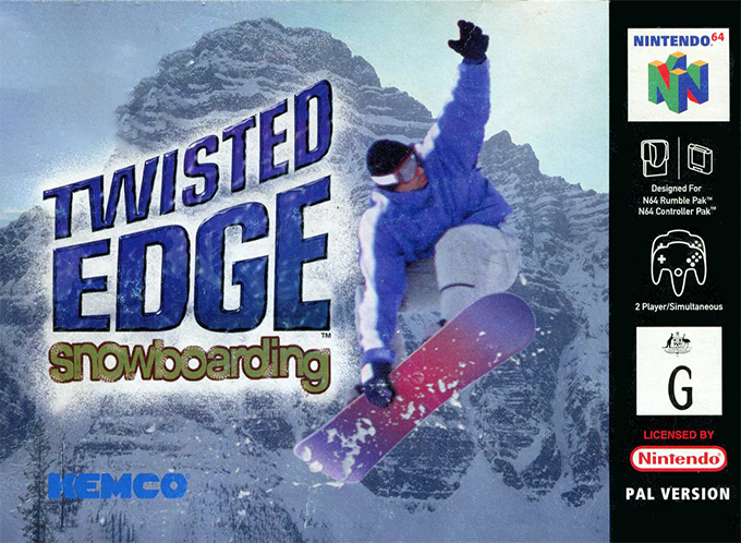 Twisted Edge - Extreme Snowboarding — box-2D (AU)