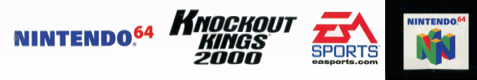 Knockout Kings 2000 — box-2D-side (EU)