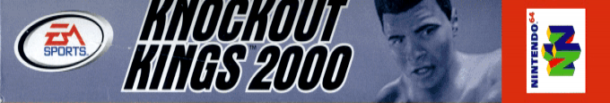 Knockout Kings 2000 — box-2D-side (US)