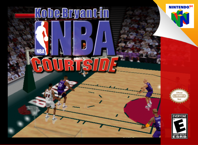 Kobe Bryant In Nba Courtside — box-2D (SS)