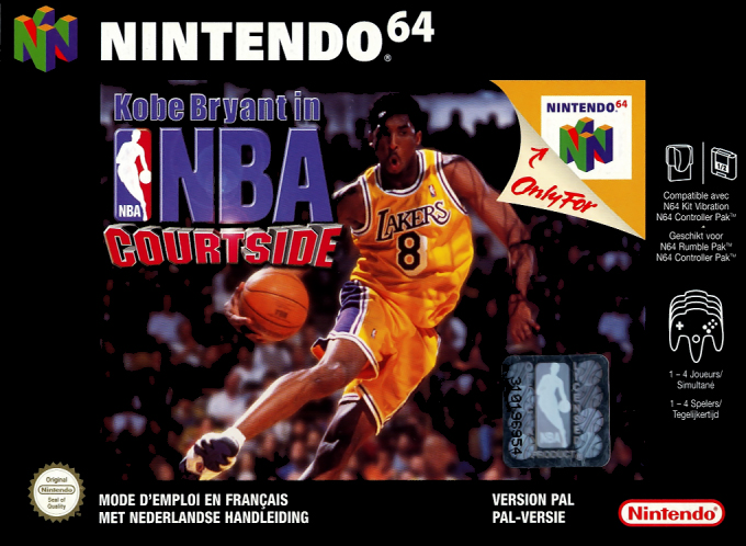 Kobe Bryant In Nba Courtside — box-2D (EU)