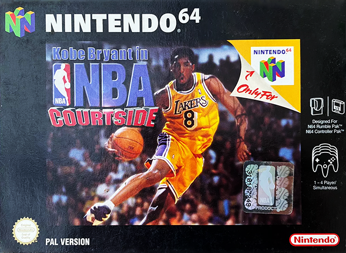 Kobe Bryant In Nba Courtside — box-2D (UK)