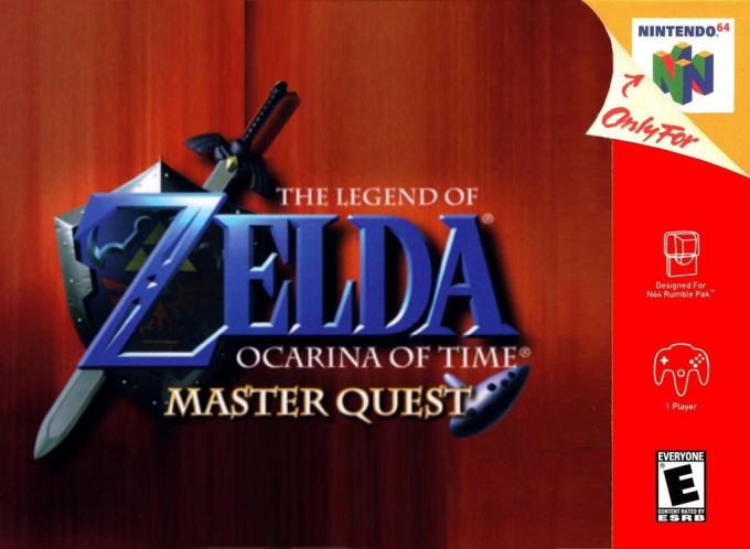 Legend Of Zelda - Ocarina Of Time Master Quest, The box art