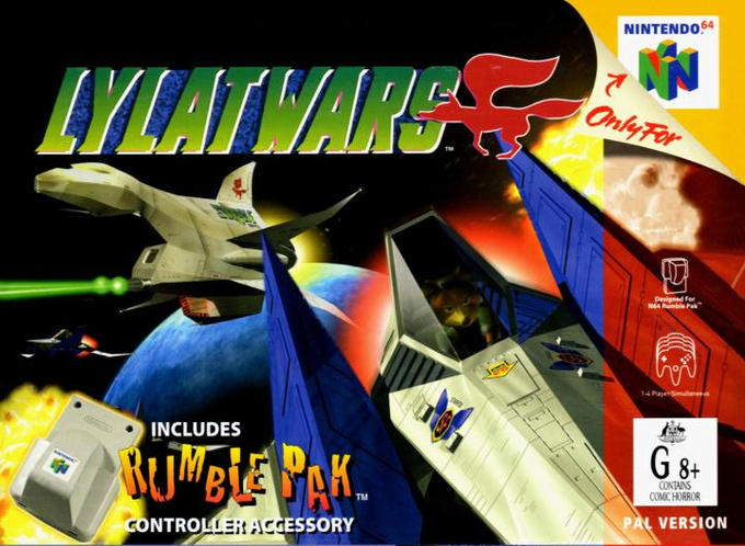 Lylat Wars — box-2D (AU)