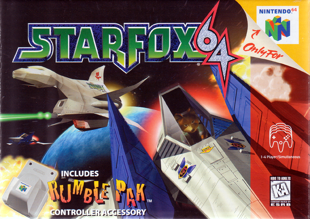 Lylat Wars box art