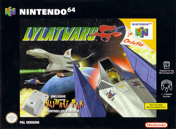 Lylat Wars — box-2D (DE)