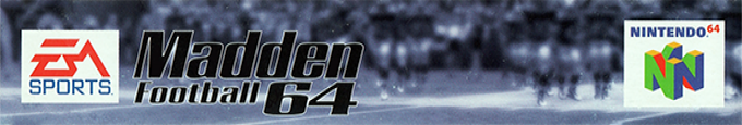 Madden Football 64 — box-2D-side (US)