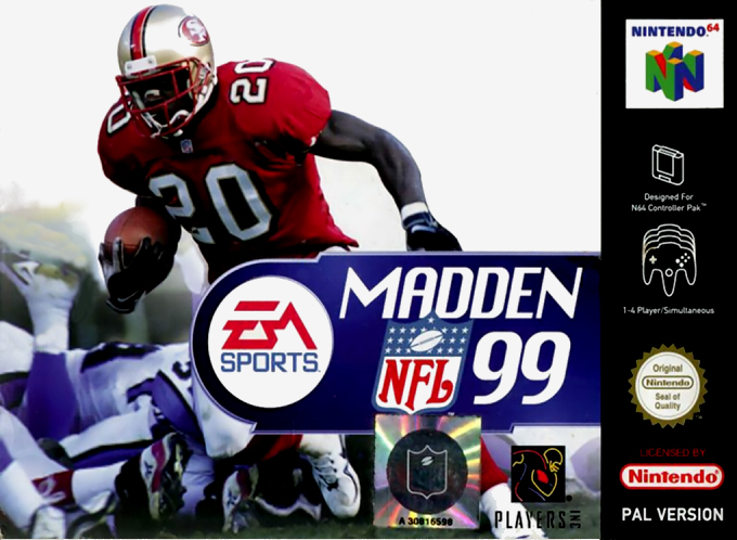 Madden Nfl 99 — box-2D (EU)
