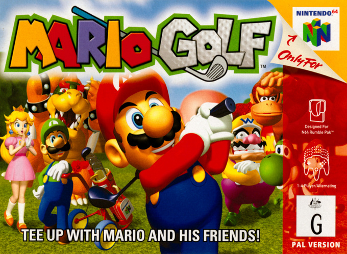 Mario Golf — box-2D (AU)