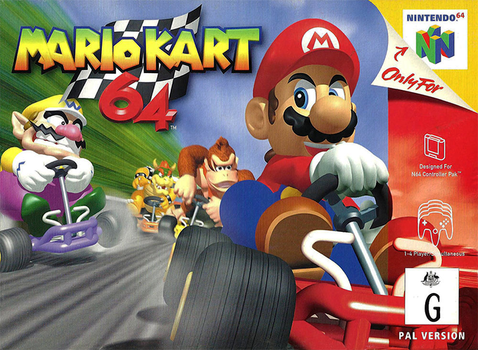 Mario Kart 64 — box-2D (AU)