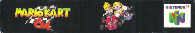 Mario Kart 64 — box-2D-side (DE)